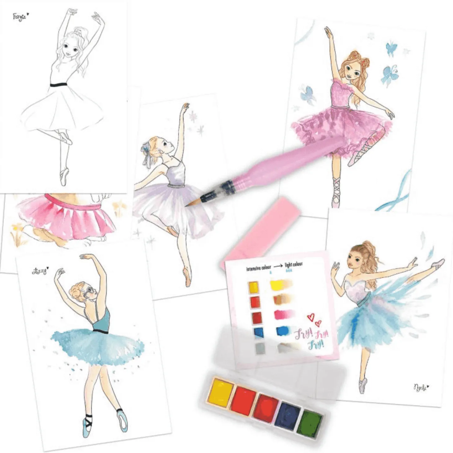 TOP Model Set de Acuarelas