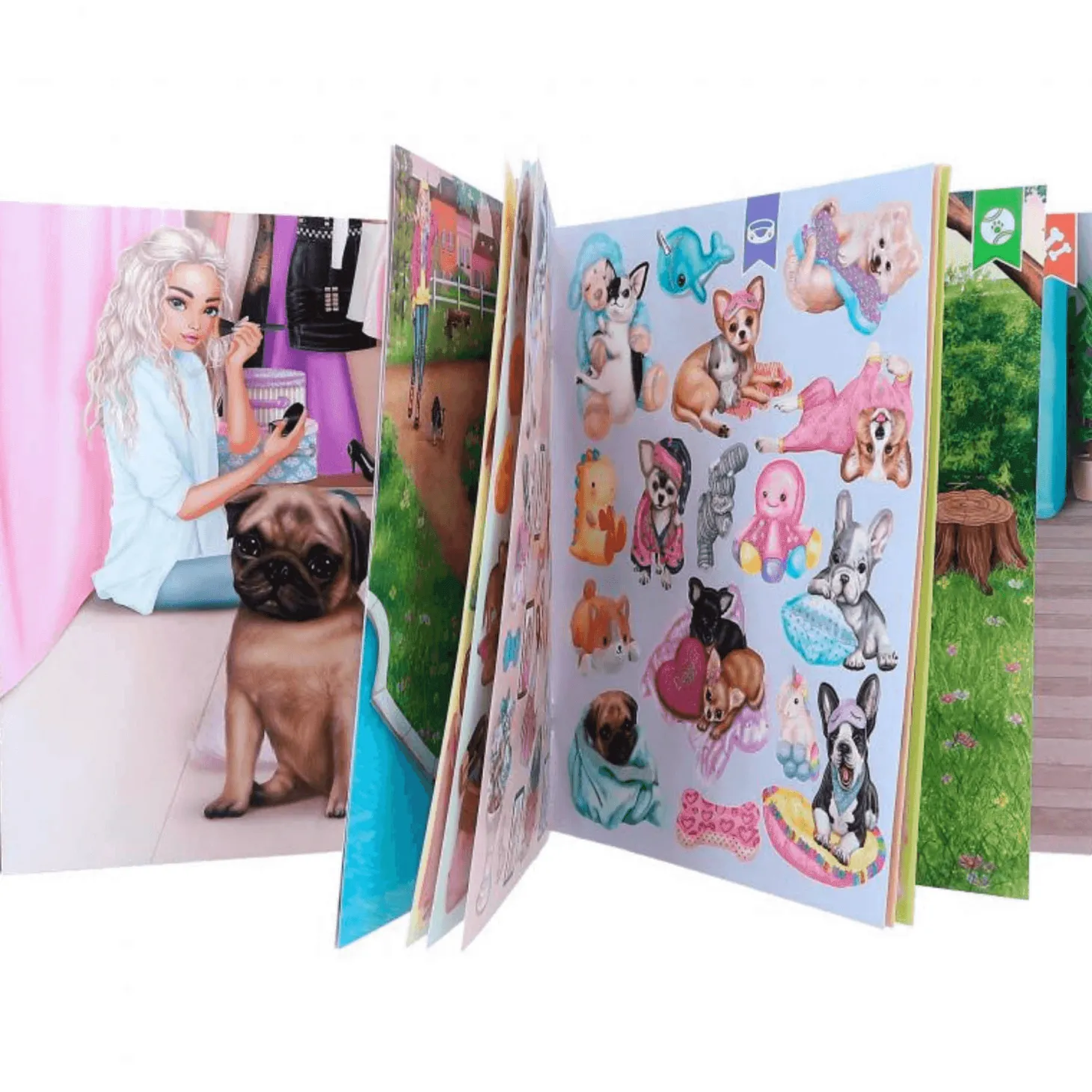 TOP Model Stickerworld Corgi