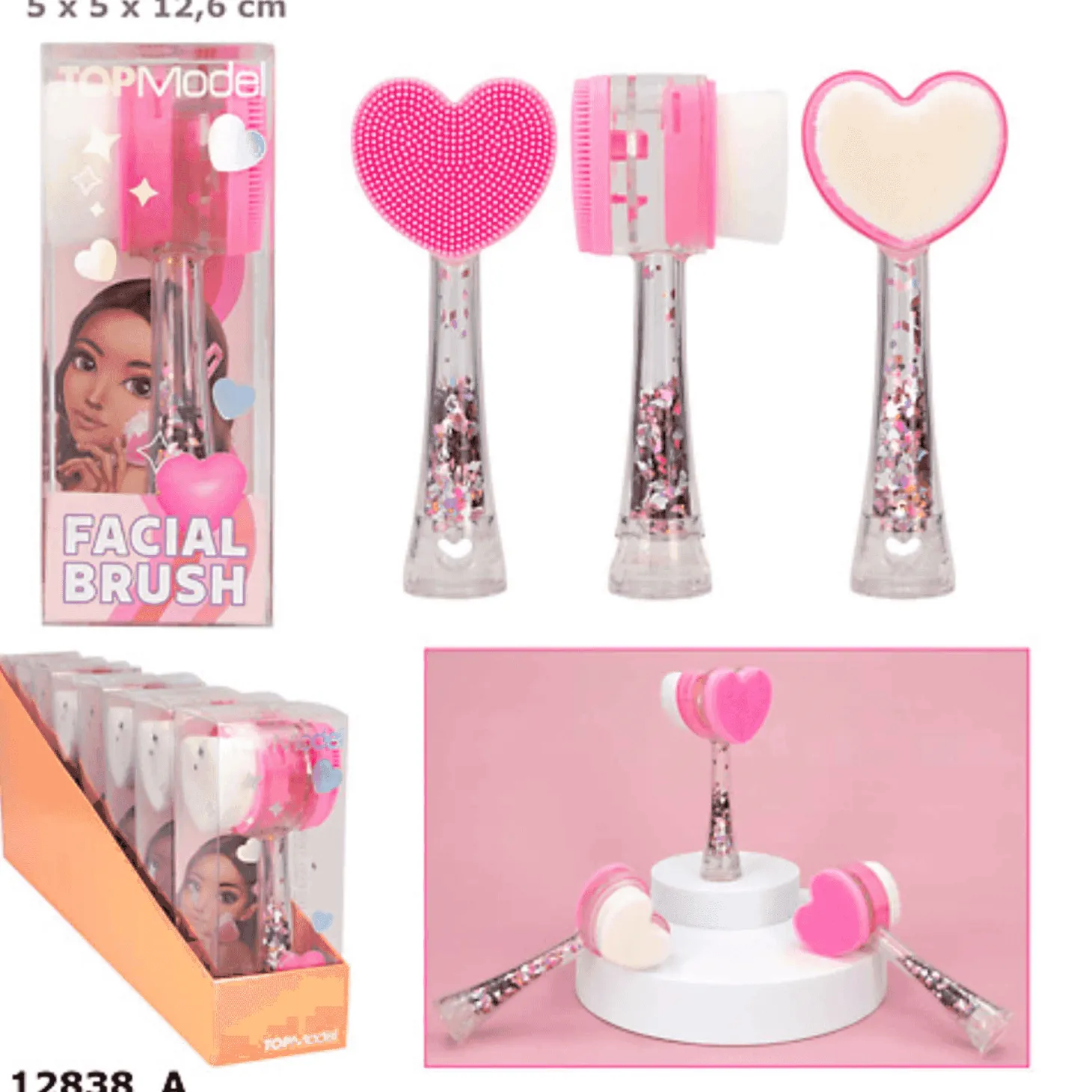 Topmodel Cepillo Facial Corazon Beauty And Me