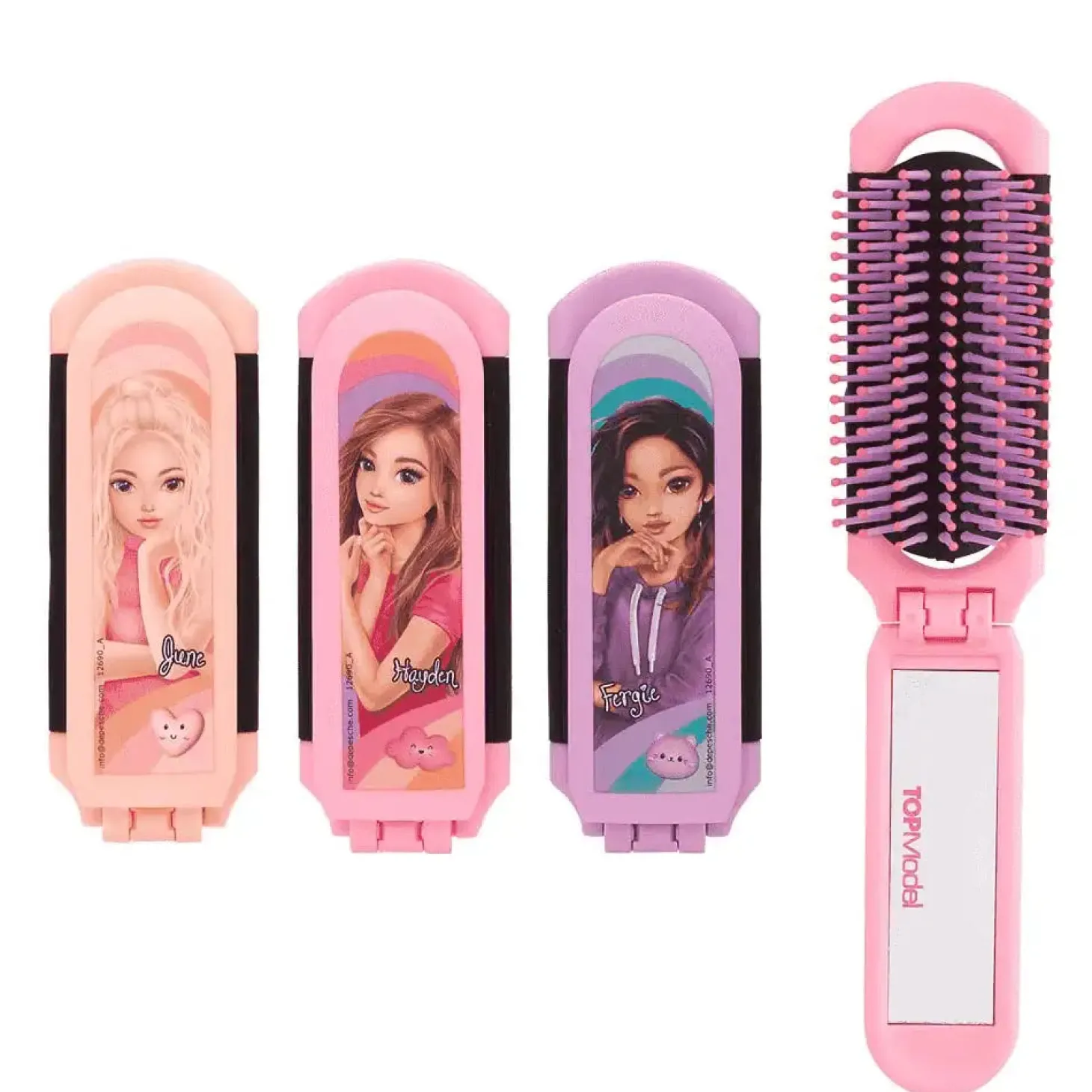 TOPModel cepillo plegable con espejo