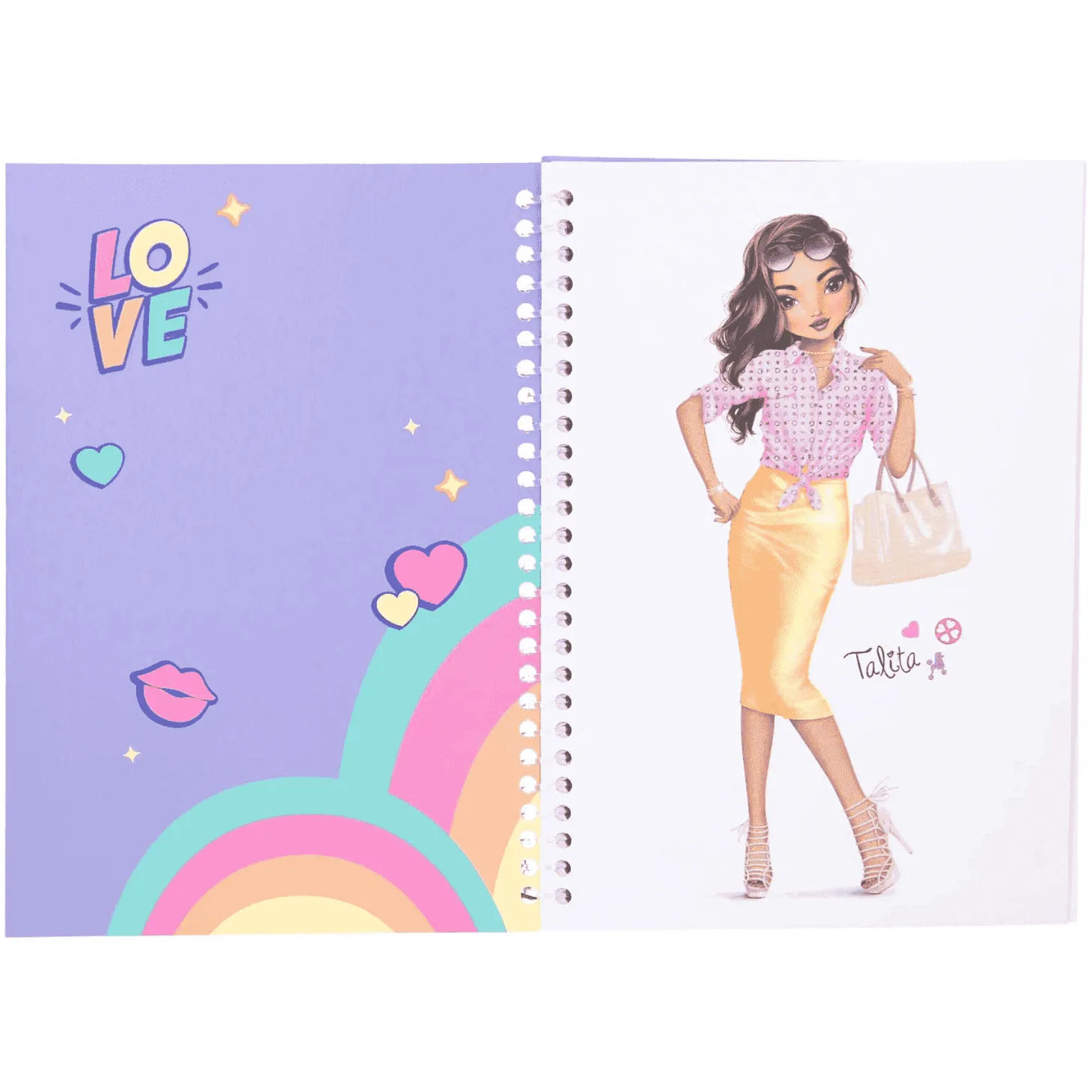 TOPModel Cuaderno Colorear