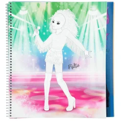 TOPModel Cuaderno de Diseño Popstar Para Colorear