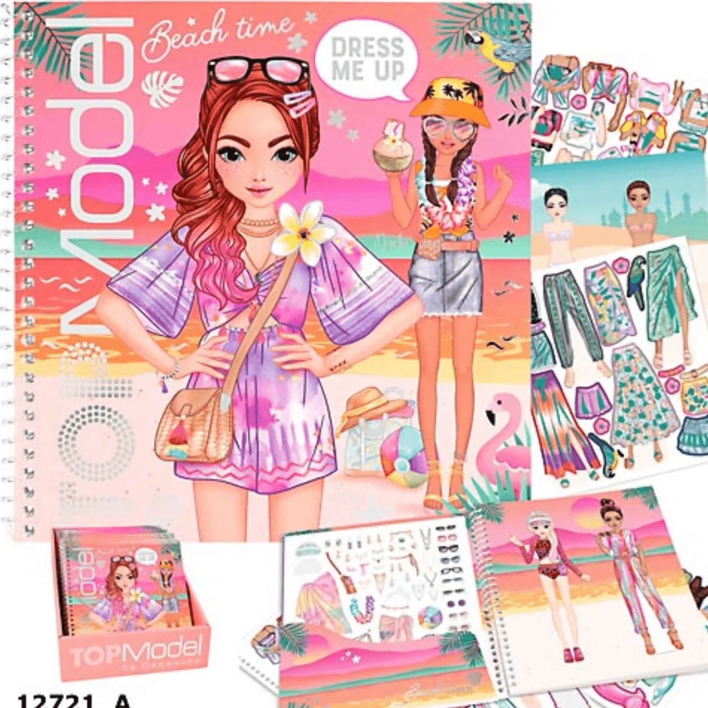 Topmodel Cuaderno Dress Me Up Holiday