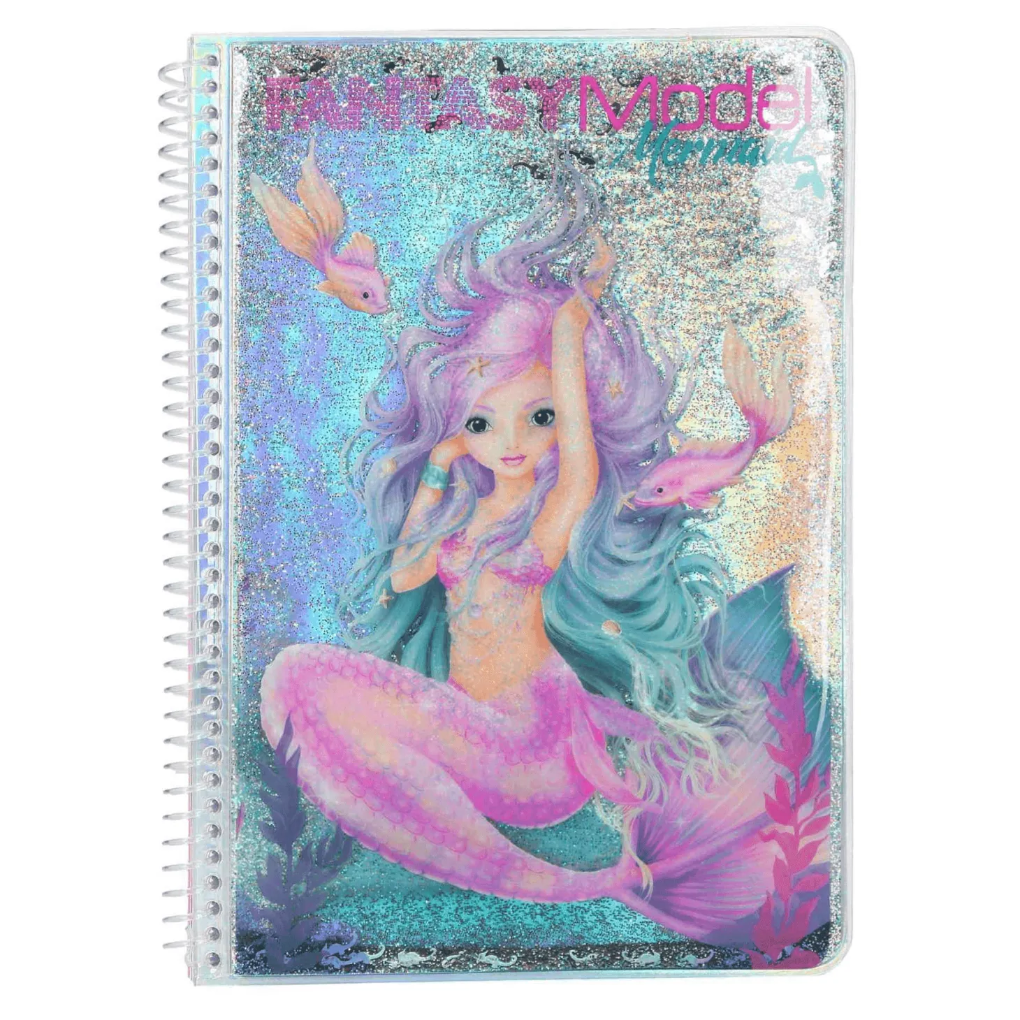 TOPModel Cuarderno para Colorear Mermaid