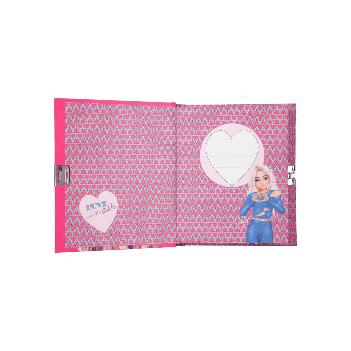 TOPModel Diario con Candado Seventies