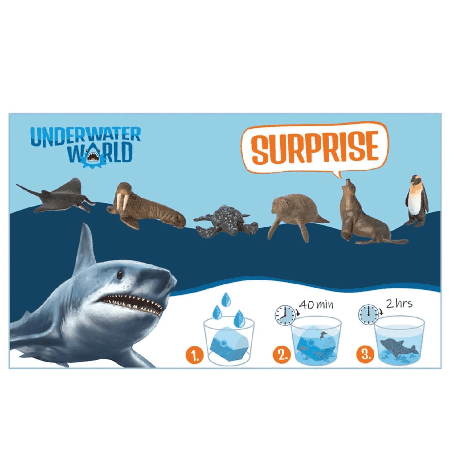 TOPModel Dino World Cofre Mágico Underwater