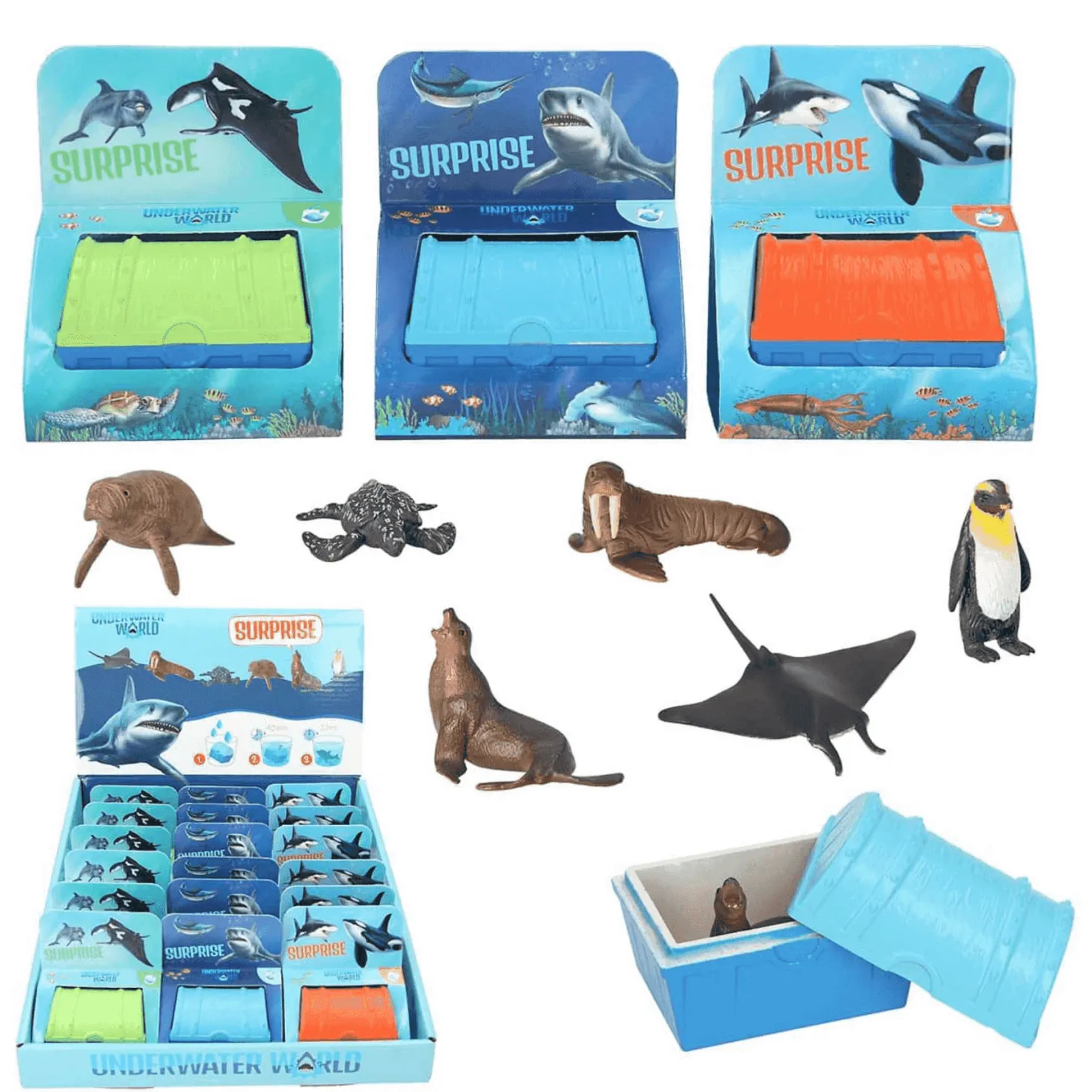 TOPModel Dino World Cofre Mágico Underwater