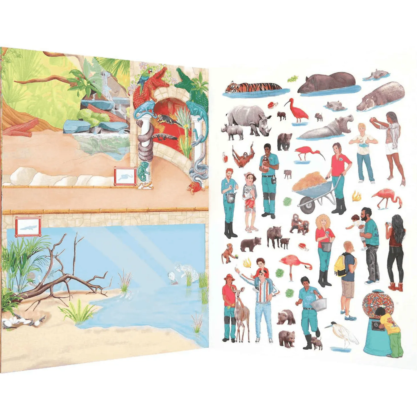 TOPModel Dino World Create Your Zoo