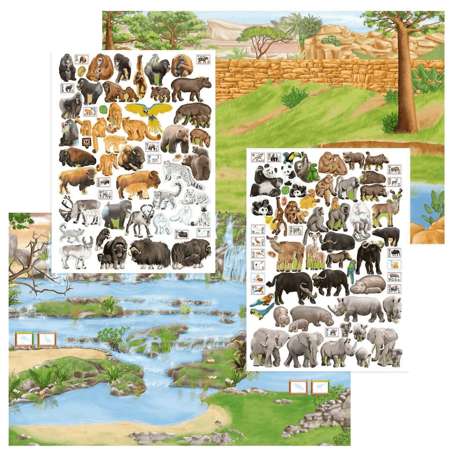 TOPModel Dino World Create Your Zoo