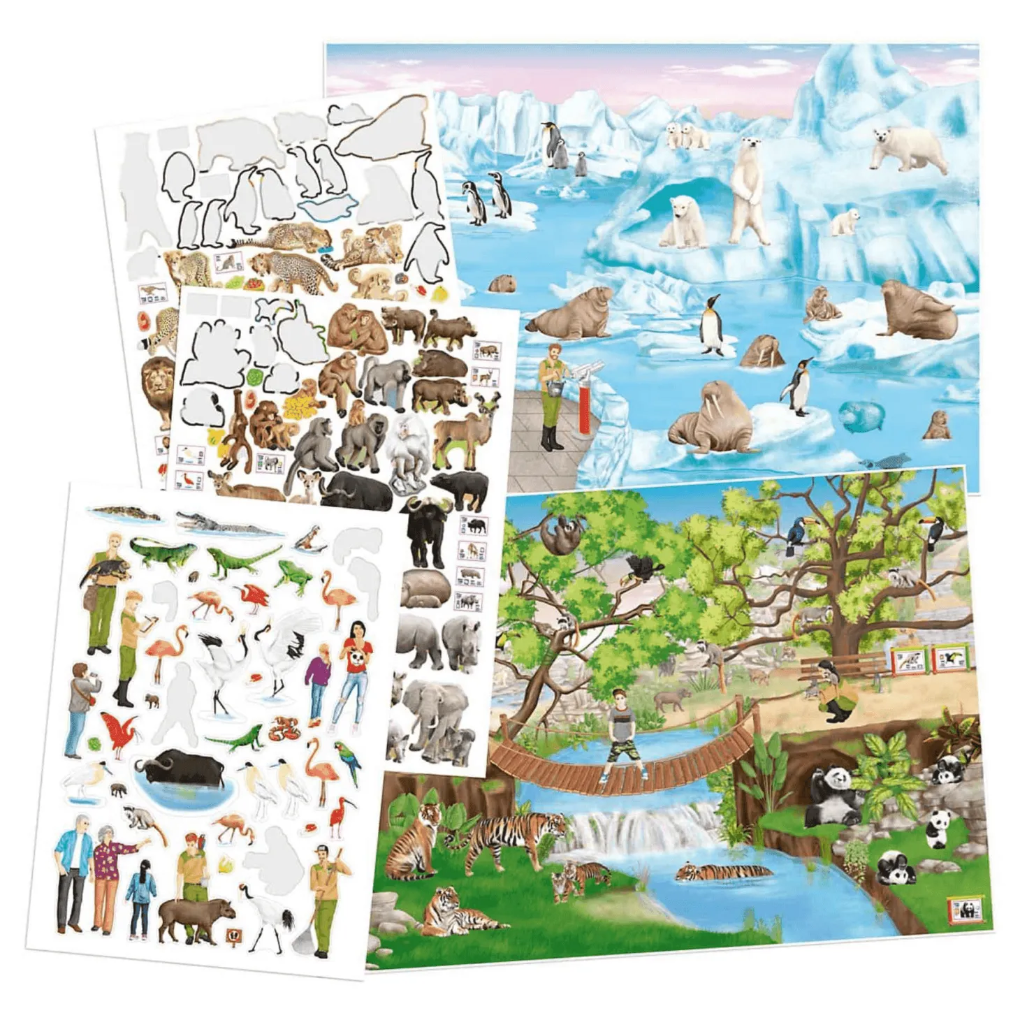 TOPModel Dino World Create Your Zoo