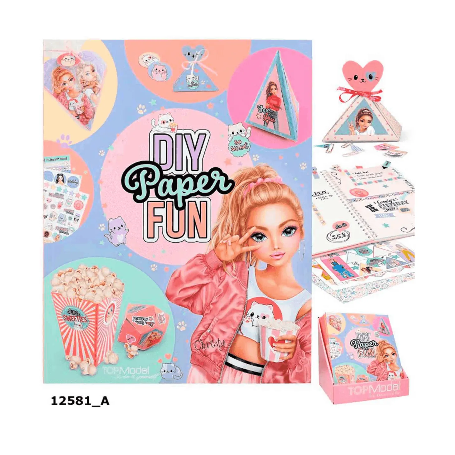 TOPModel DIY Paper Fun Book CUTIE STAR