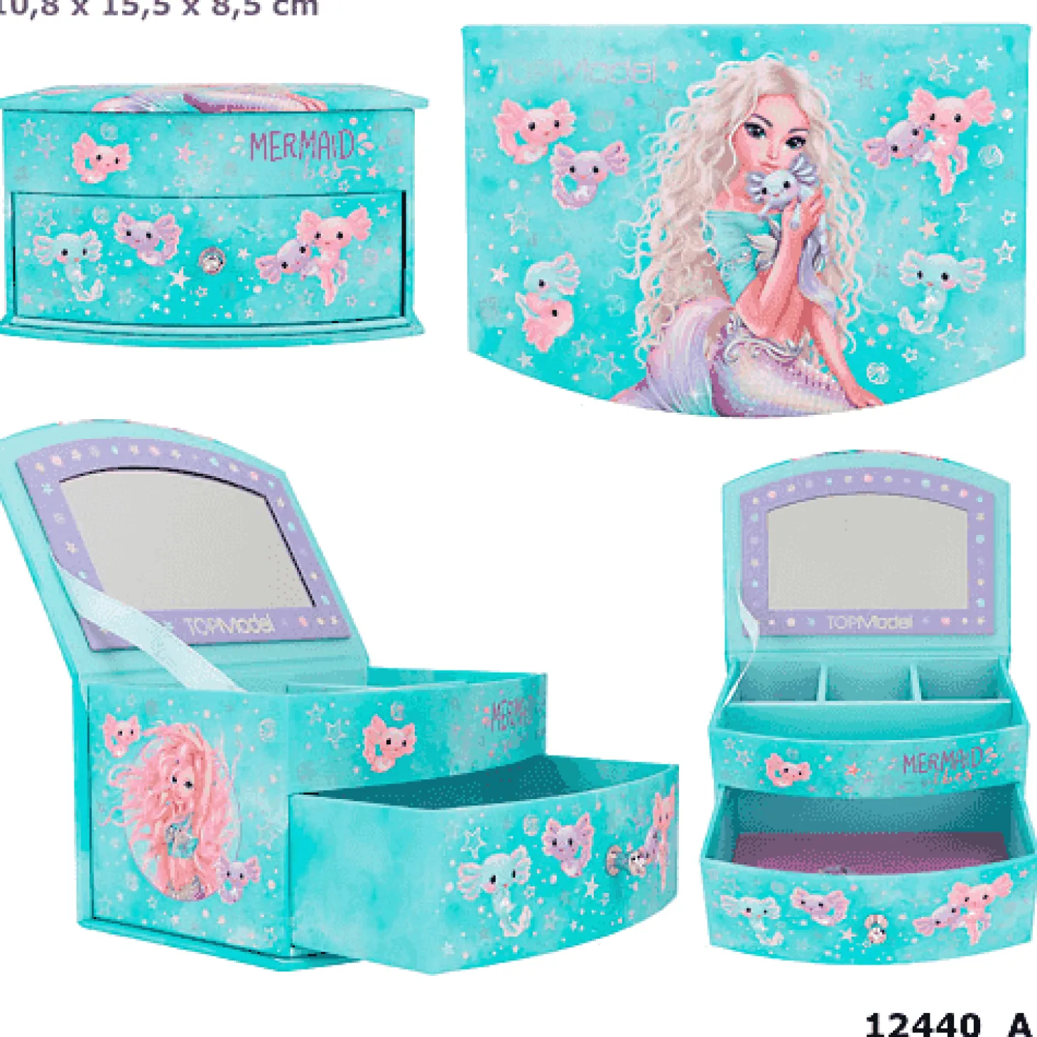 Topmodel Joyero Pequeño Mermaid