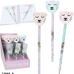 Topmodel Lapiz Con Figura De Peluche Fan