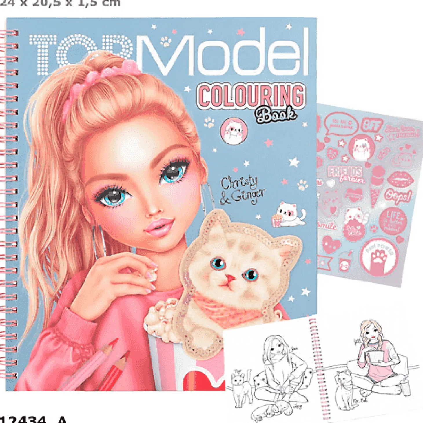 Topmodel Libro Colorear Cutiestar