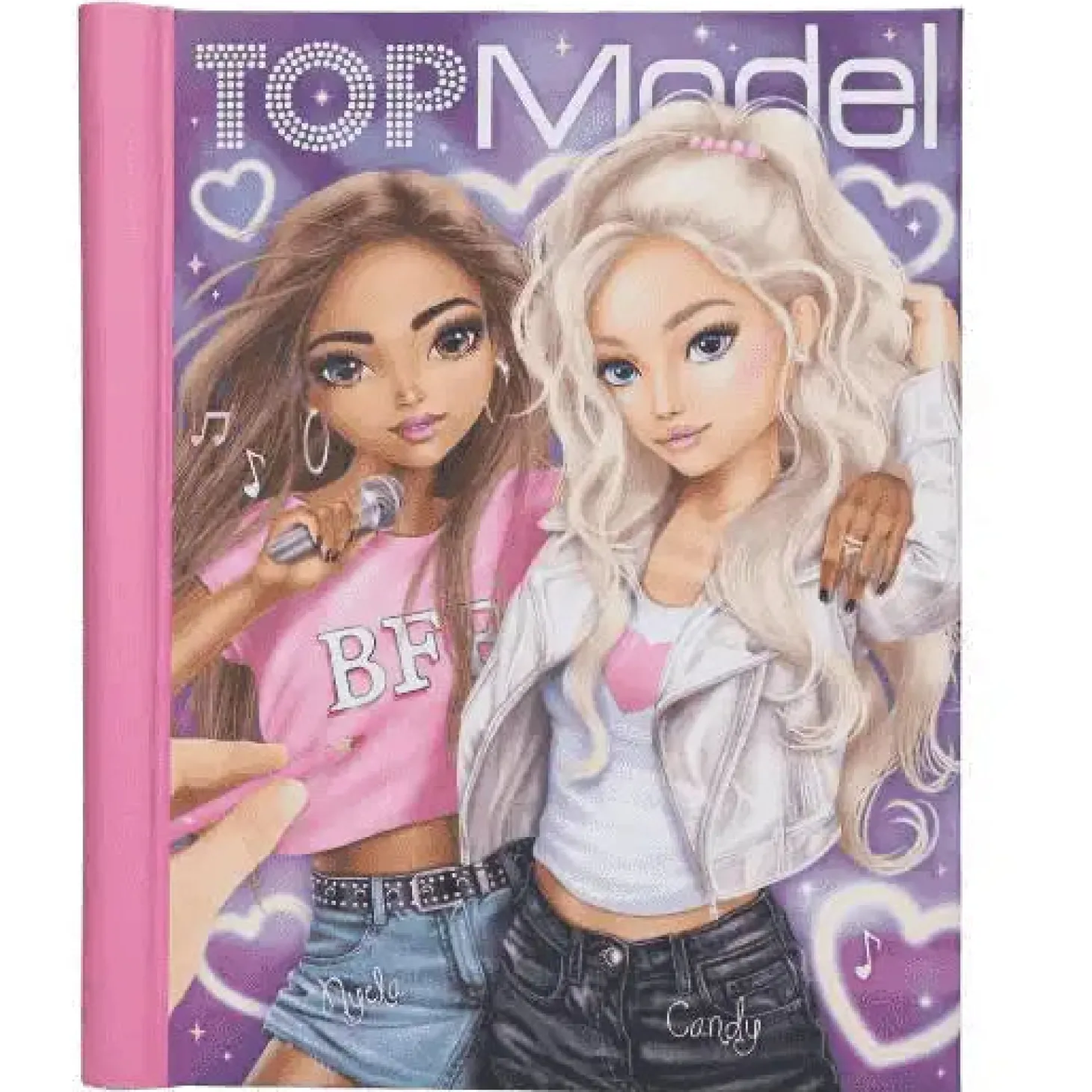 TOPModel Libro para Colorear LED My BFF – Luz y Música