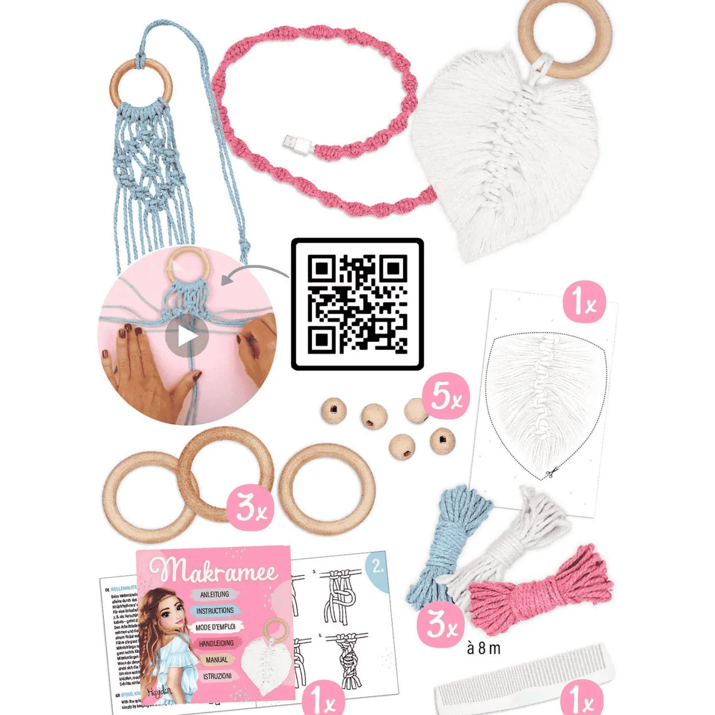 TOPModel Macrame Set Diy