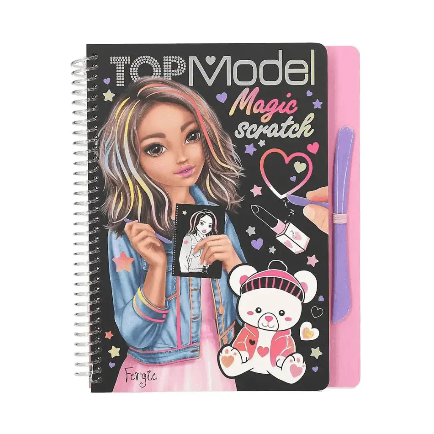 TOPModel magic-scratch book