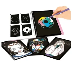 TOPModel magic-scratch book