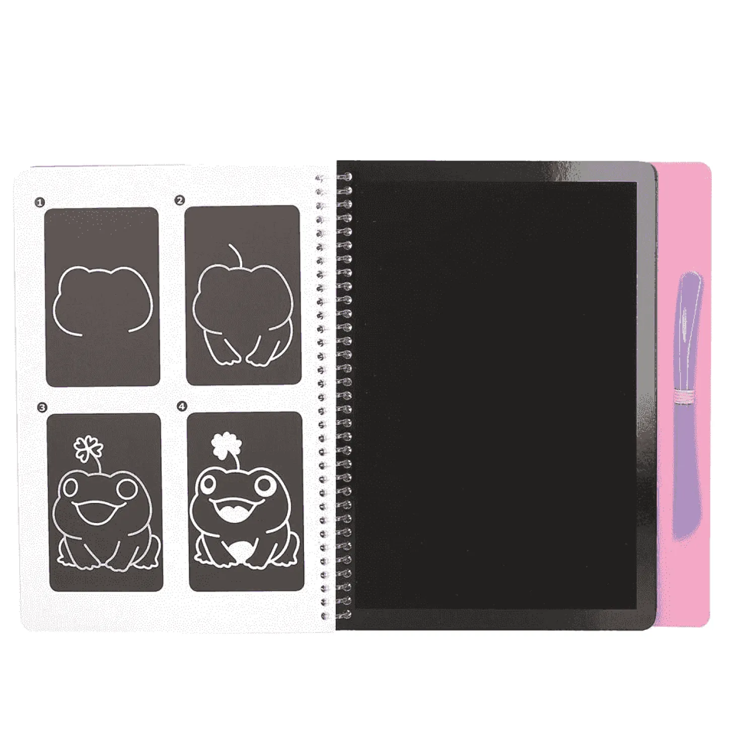 TOPModel magic-scratch book