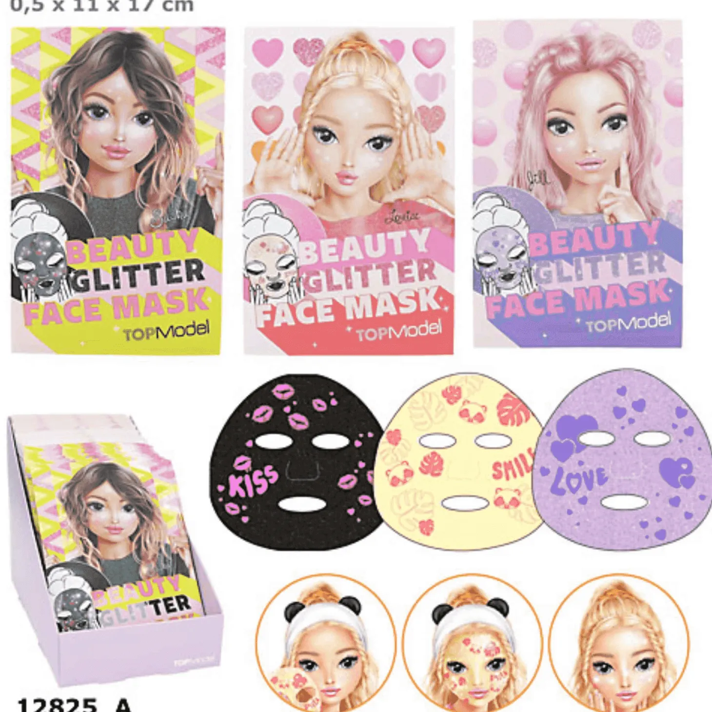 Topmodel Mascarilla Facial Purpurina Bea