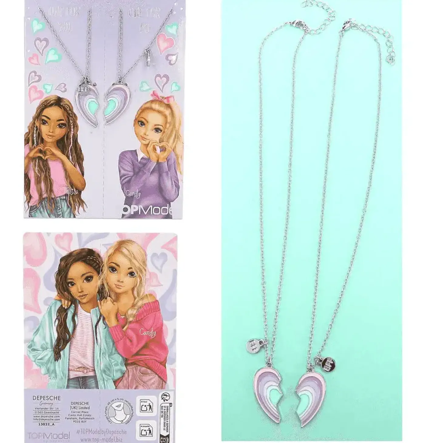 TOPModel set de collarBFF