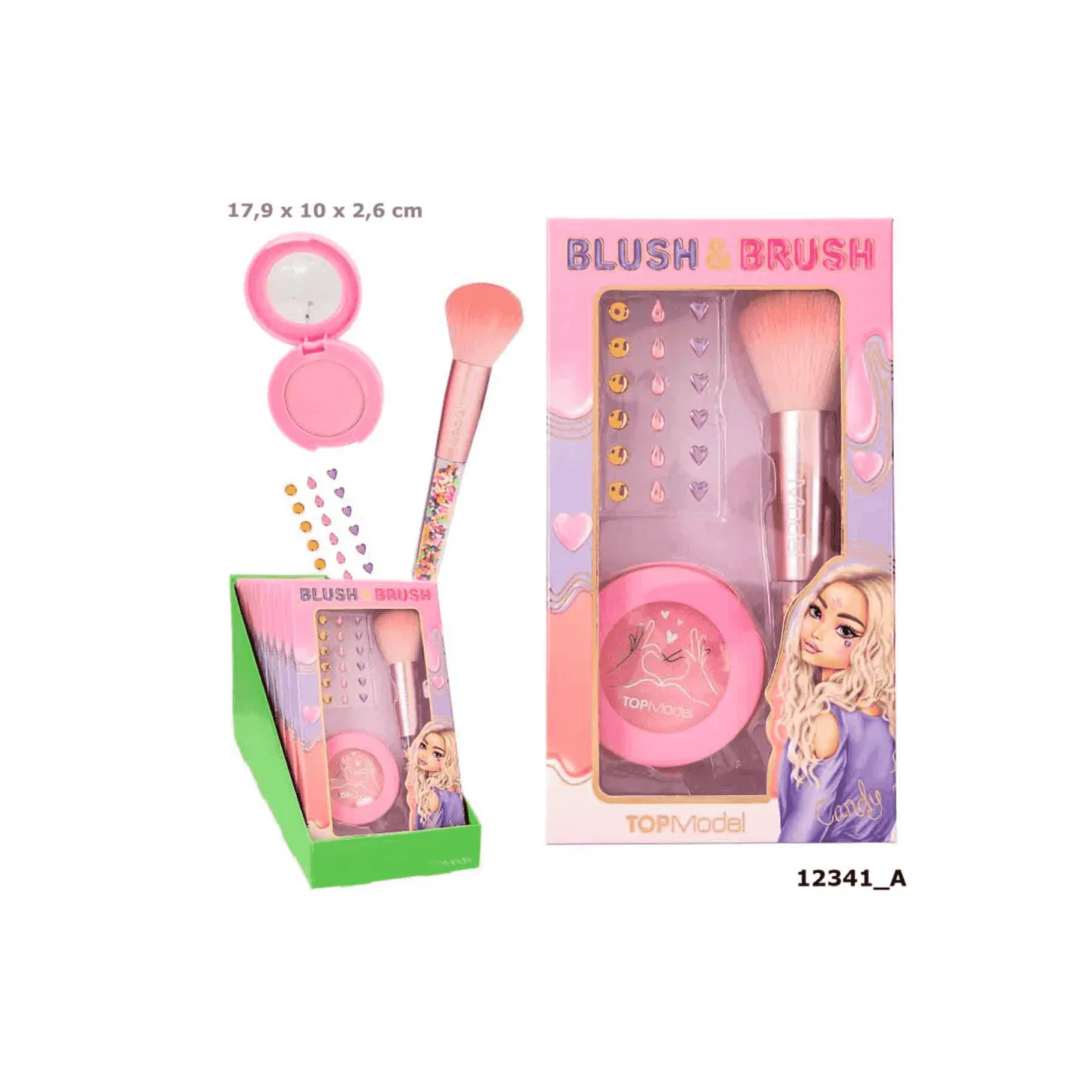 TOPModel set de sombra & pincel BEAUTY and ME