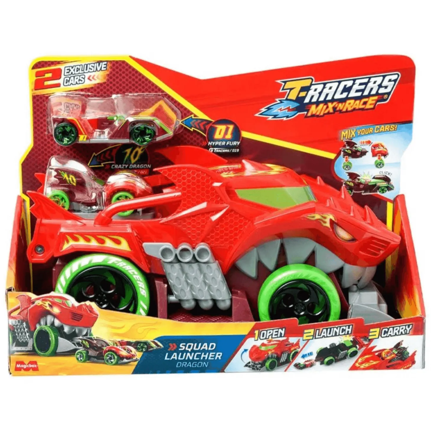 T-Racers Mix´n´Race Squad Launcher Shark