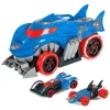 T-Racers Mix´n´Race Squad Launcher Shark - Lanzador Vehículos