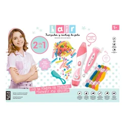 Trenzador y mechas de pelo Make Up Planet Juguete Maquillaje Infantil