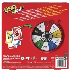 UNO Spin – Juego de cartas con ruleta y nuevas acciones para girar la partida