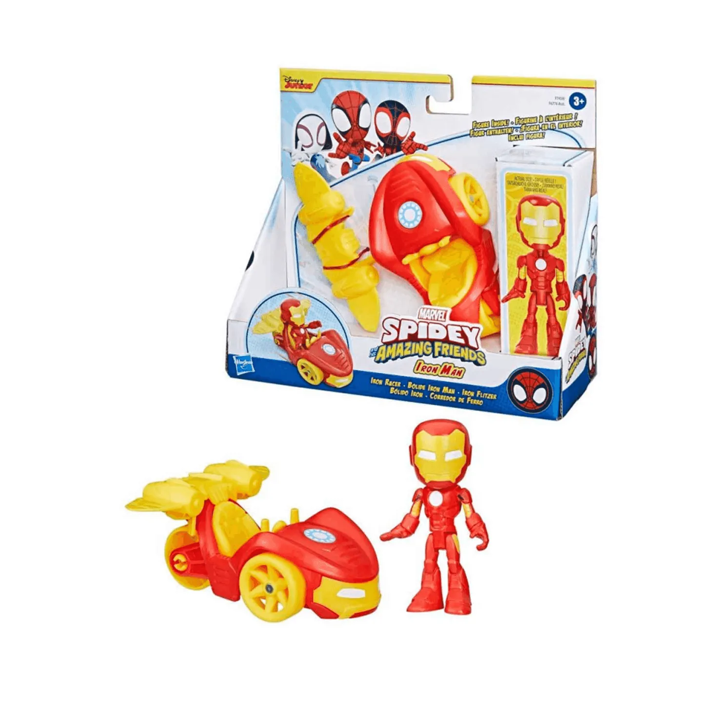 Vehículo Iron-Man Racer - Spidey y su Superequipo