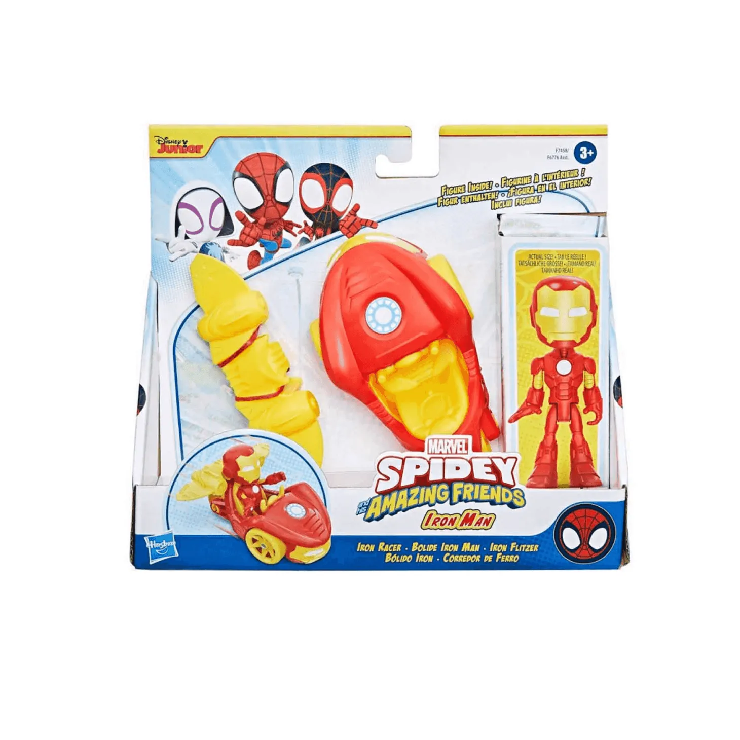 Vehículo Iron-Man Racer - Spidey y su Superequipo