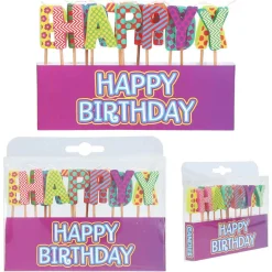 Velas De Cumpleaños Grandes Diferentes Modelos