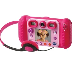 Vtech Cámara de Fotos Digital Kidizoom Duo DX 10 en 1 Rosa