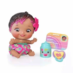 Wandi-Doo Hawaiian - El bebé hawaiano interactivo Wandi-Doo con accesorios tropicales