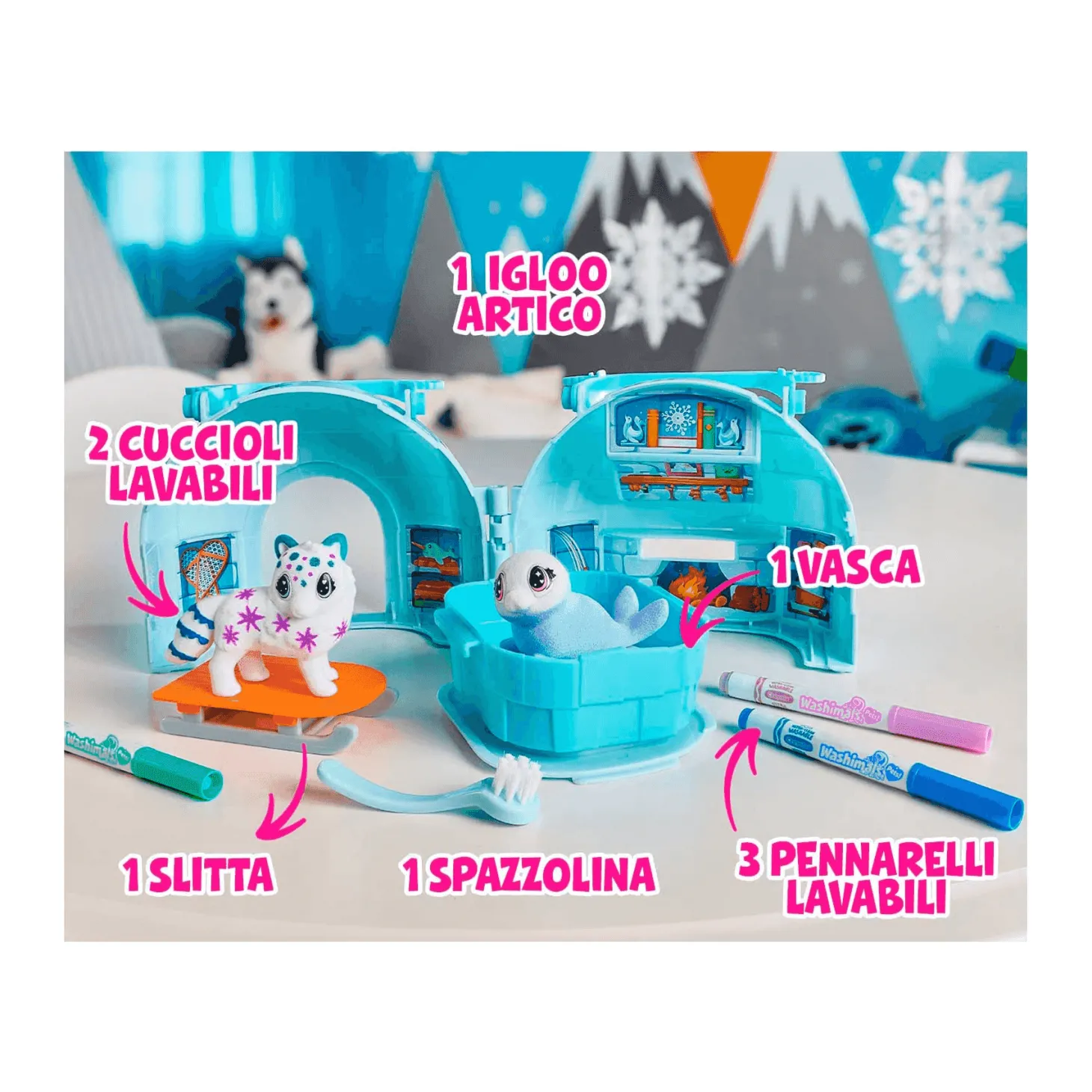 Washimals Polar Casita Iglú