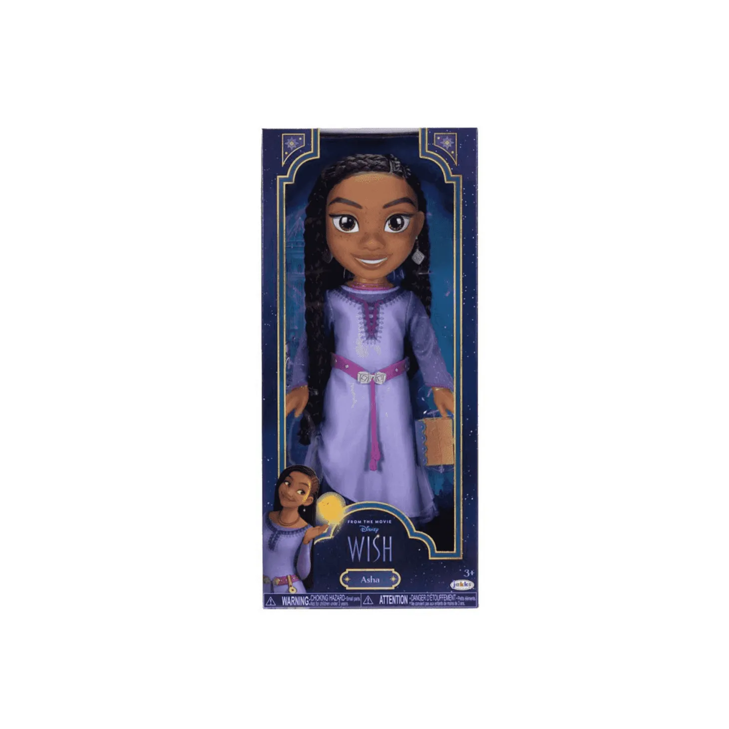 Wish- Disney Muñeca Asha 38cm