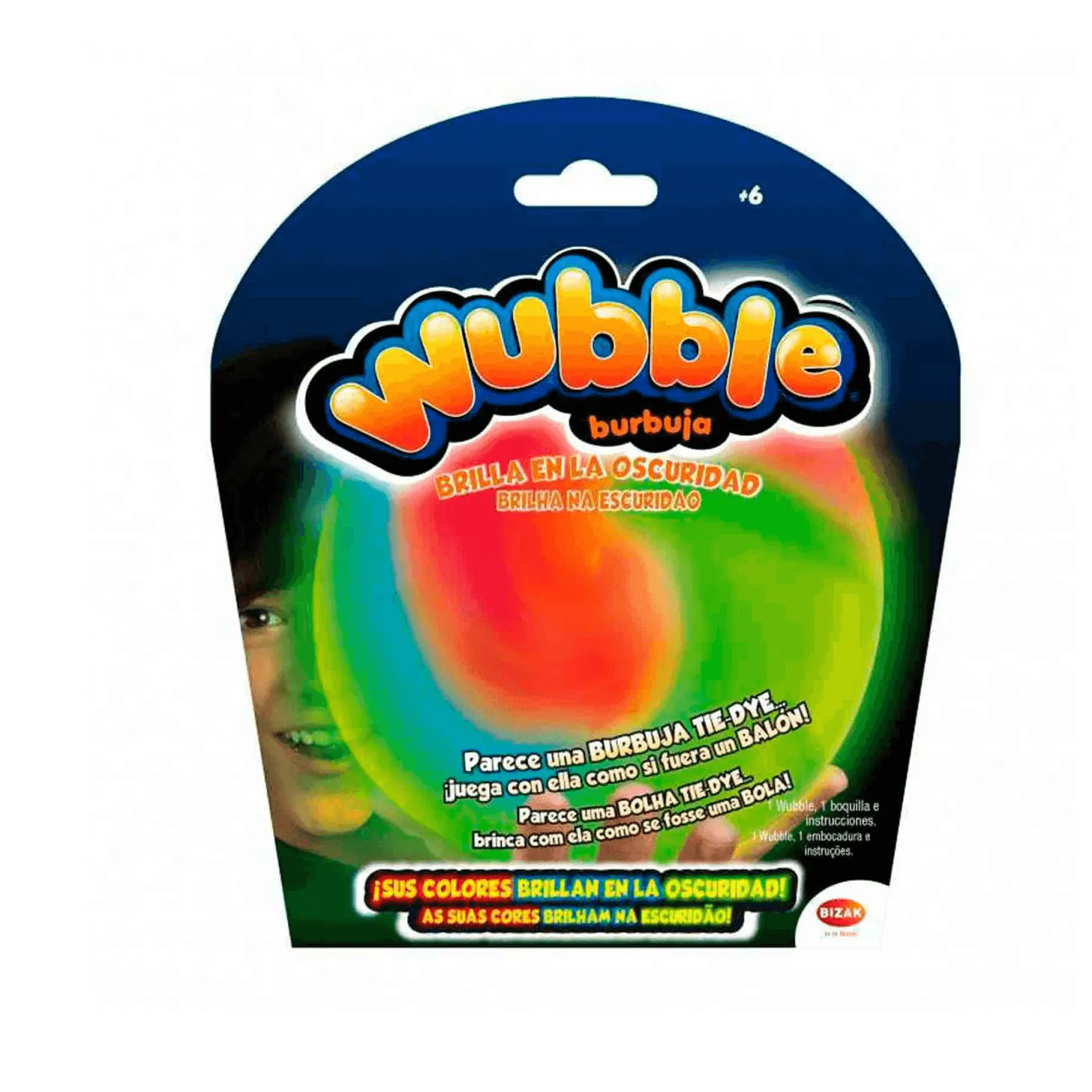 Wubble Brilla En La Oscuridad. (MULTICOLOR)