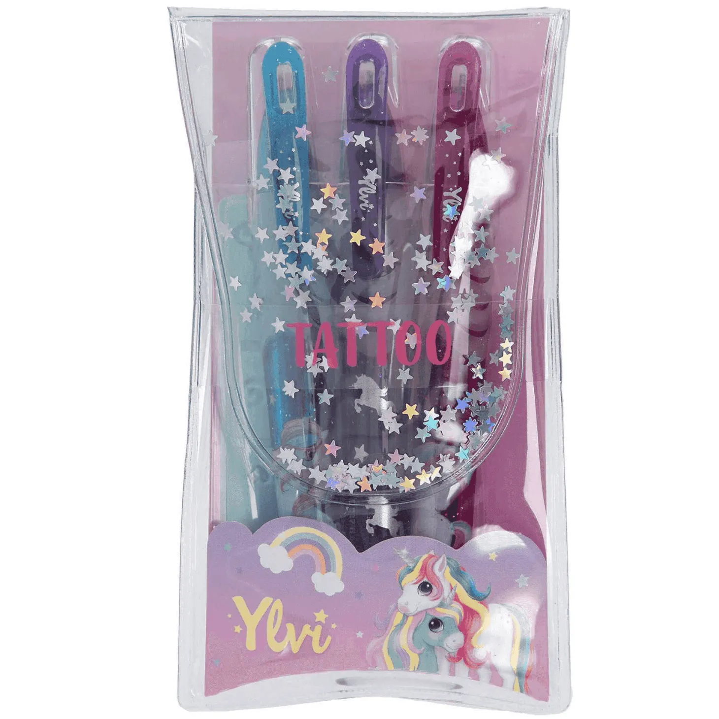 Ylvi Bolígrafos de Gel Purpurina para Tatuajes