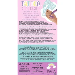 Ylvi Bolígrafos de Gel Purpurina para Tatuajes