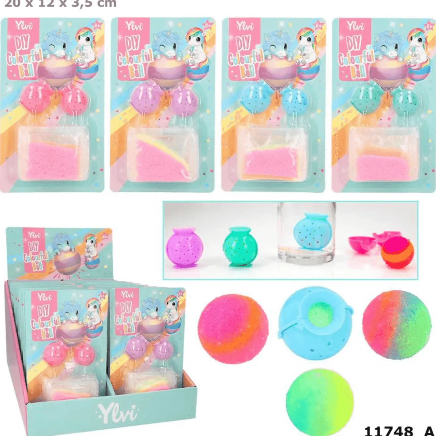 Ylvi DIY Pelota de Colores