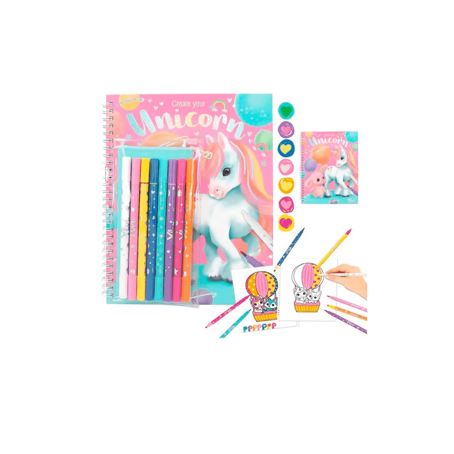 Ylvi Libro de Colorear con Set de Colores